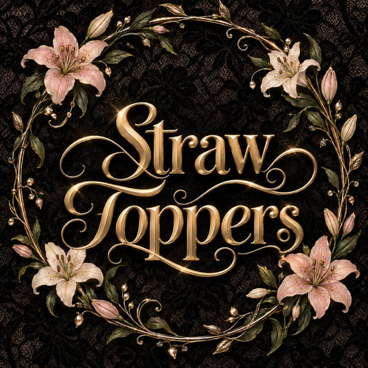 Straw Toppers✨